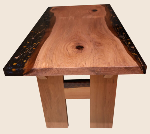 White Oak and Vyshyvanka Desk - Image 4