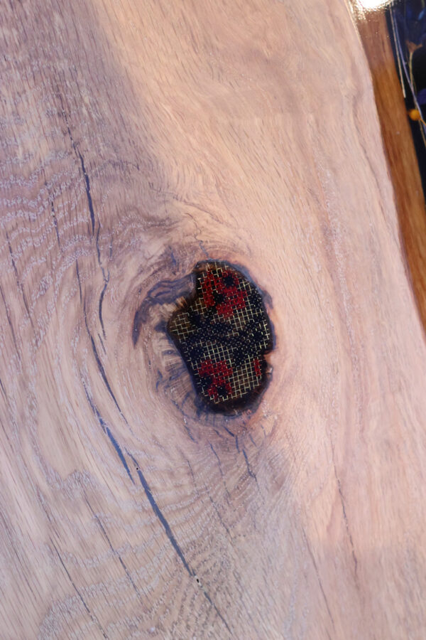 White Oak and Vyshyvanka Desk - Image 7